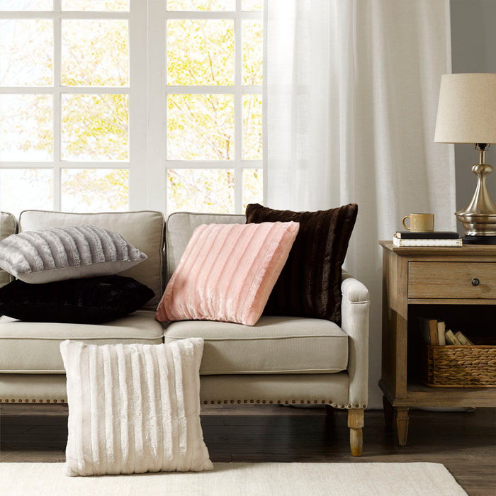 Duke - Square Pillow - Blush - Simple Home Plus