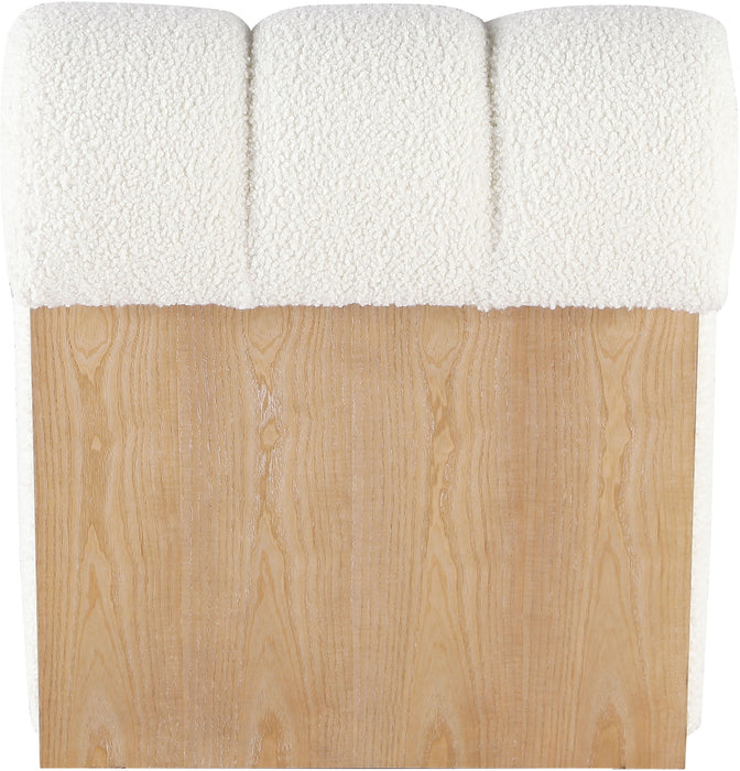 Swoon - Accent Chair With Natural Base - Simple Home Plus