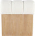 Swoon - Accent Chair With Natural Base - Simple Home Plus