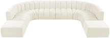 Arc - Velvet Modular Sectional - Simple Home Plus