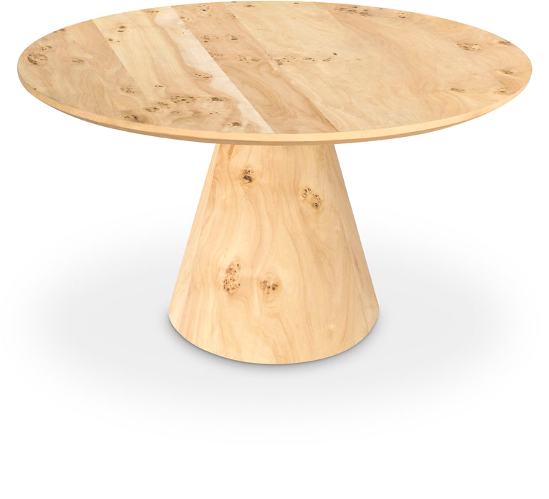 Linette - Dining Table - Burl Wood - Simple Home Plus