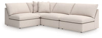 Whitehaven - Oyster - 4-Piece Sectional - Simple Home Plus