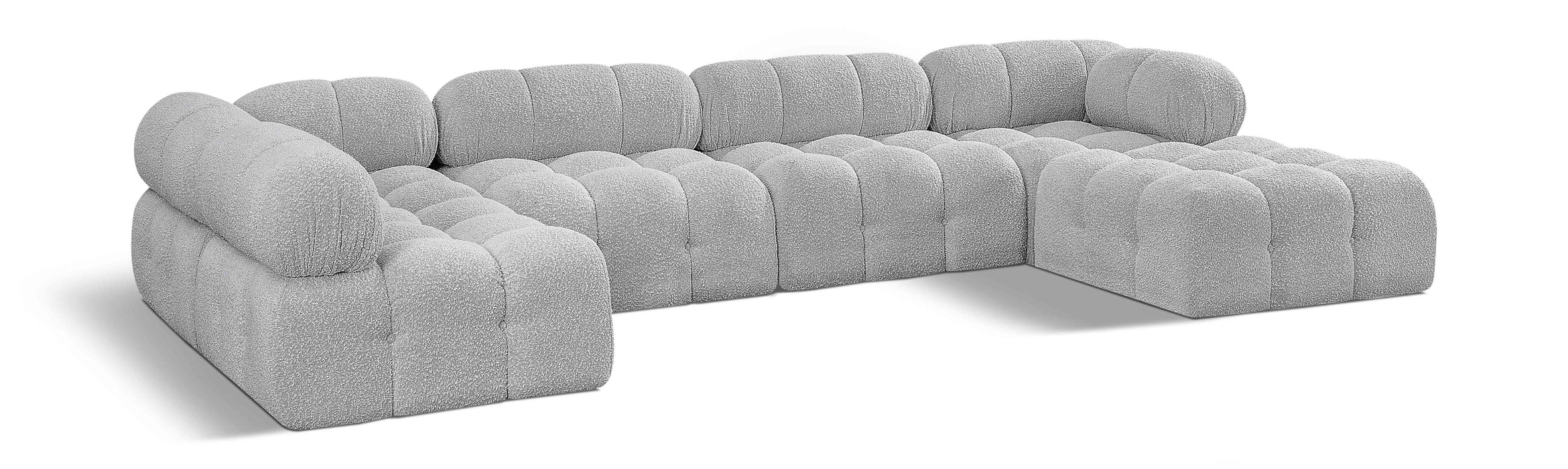 Ames - 6 Piece Modular U-Shaped Sectional - Simple Home Plus