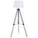 Dayton - Empire Shade Metal Tripod Floor Lamp - Gray - Simple Home Plus