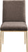 Reeves - Dining Side Chair (Set of 2) - Gold Base - Simple Home Plus