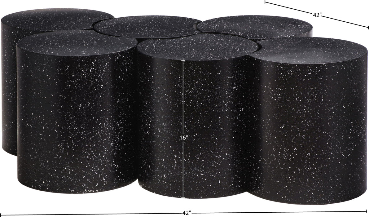 Dimple - 6 Piece Modular Coffee Table - Terazzo Finish - Simple Home Plus