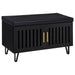 Brixton - 2-Door Padded Entryway Shoe Storage Bench - Simple Home Plus
