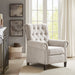 Aidan - Push Back Recliner - Cream - Simple Home Plus