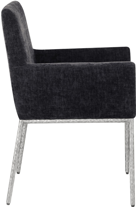 Reeves - Dining Chair With Silver Legs (Set of 2) - Simple Home Plus