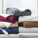 Fleece to Sherpa - Heated Throw - Tan - Simple Home Plus