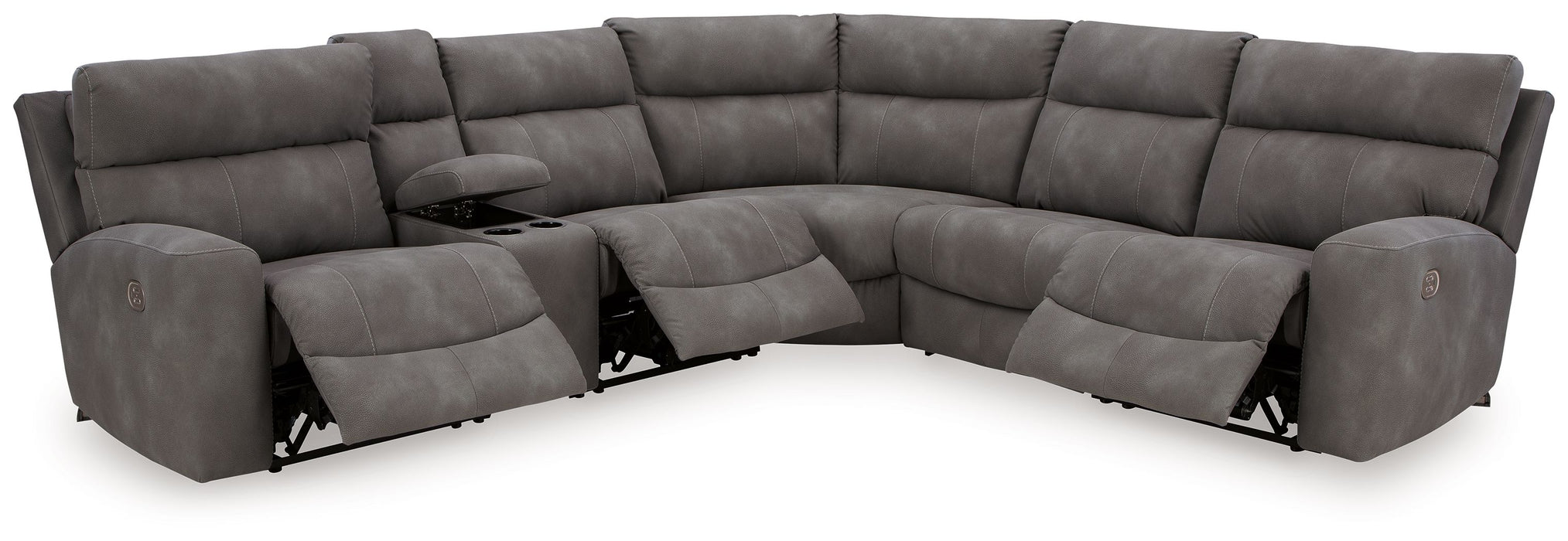Next-gen Durapella - Power Reclinering Sectional Set - Simple Home Plus