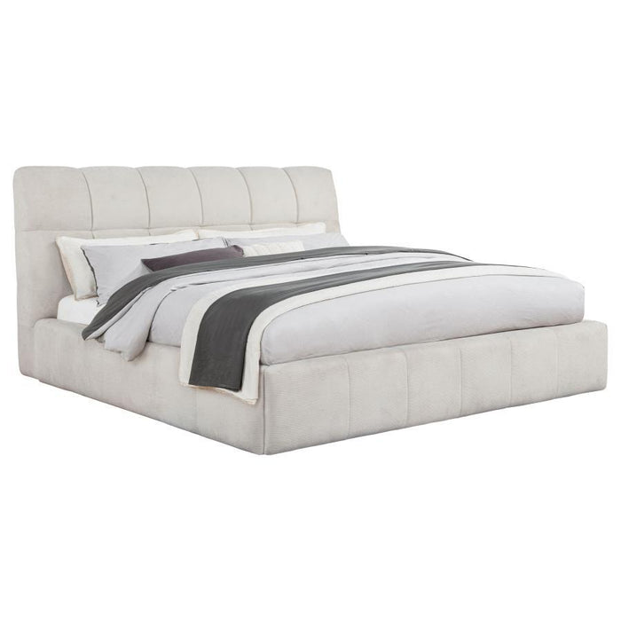 Nollet - Upholstered Platform Bed - Simple Home Plus