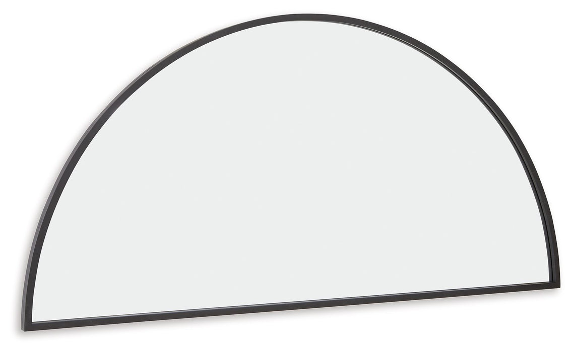 Denlow - Black - Accent Mirror - Simple Home Plus