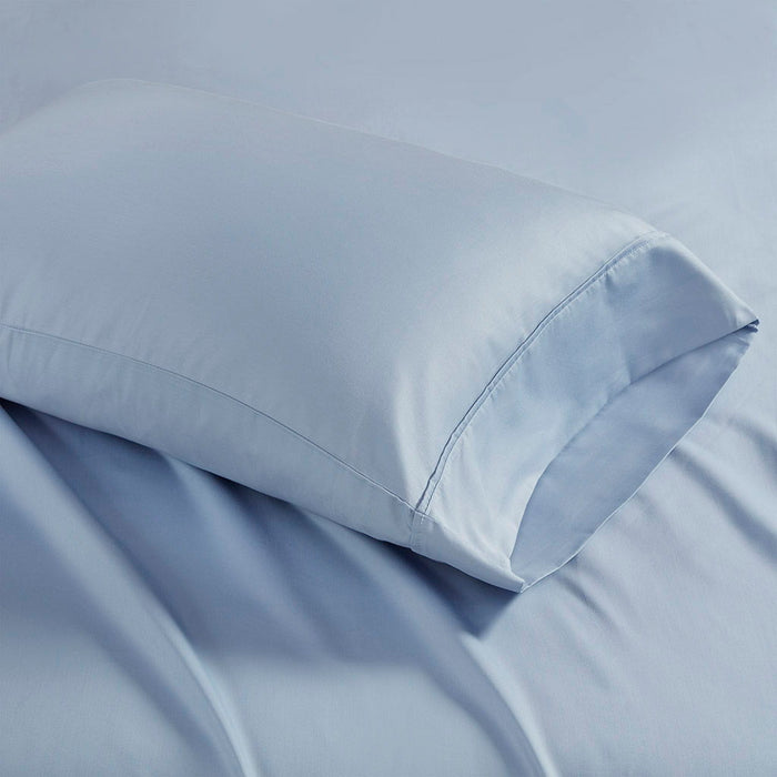 1500 Thread Count - King Sheet Set Cotton - Blue - Simple Home Plus
