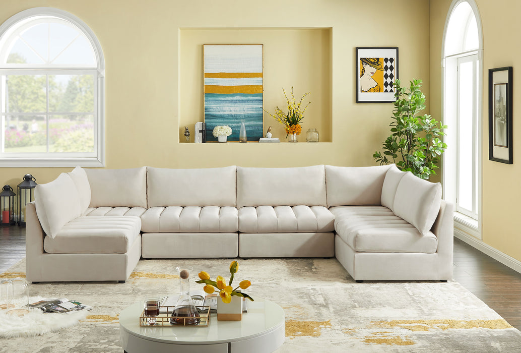 Jacob - Modular U-Shaped Sectional 6 Piece - Simple Home Plus