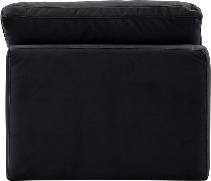 Indulge - Velvet Armless Chair - Simple Home Plus