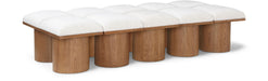 Pavilion - 10 Piece Modular Bench With Brown Base - Simple Home Plus