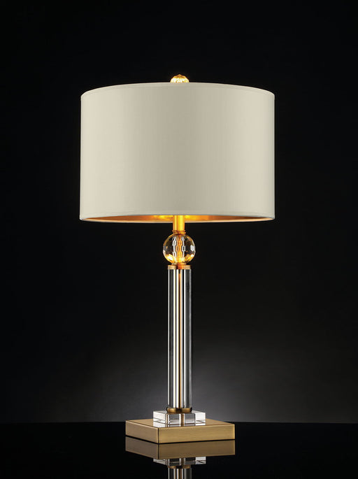 Charis - Table Lamp - Gold / Ivory - Simple Home Plus