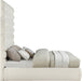 Adam - Chenille Fabric Bed With 89" Headboard - Simple Home Plus