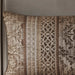 Bellagio - 6 Piece Reversible Coverlet Set - Brown / Gold - Simple Home Plus