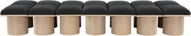Pavilion - 14 Piece Modular Bench With Natural Base - Simple Home Plus