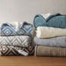 Amira - Dream Soft Heated Throw - Gray Geo - Simple Home Plus
