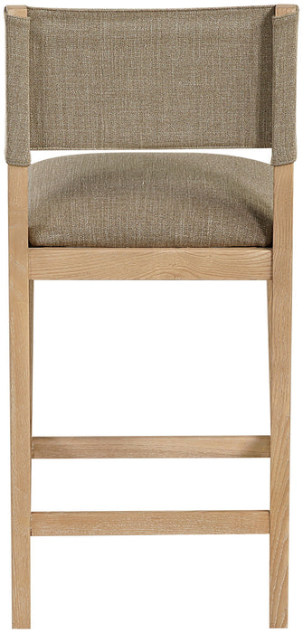 Avon - Linen Textured Performance Fabric Upholstered Counter Stool - Simple Home Plus