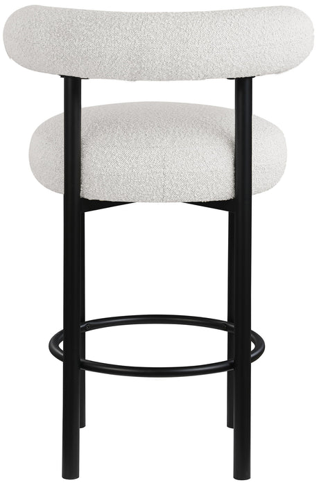 Bordeaux - Stool With Black Legs (Set of 2) - Simple Home Plus