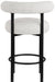 Bordeaux - Stool With Black Legs (Set of 2) - Simple Home Plus