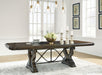 Maylee - Dark Brown - Dining Extension Table - Simple Home Plus