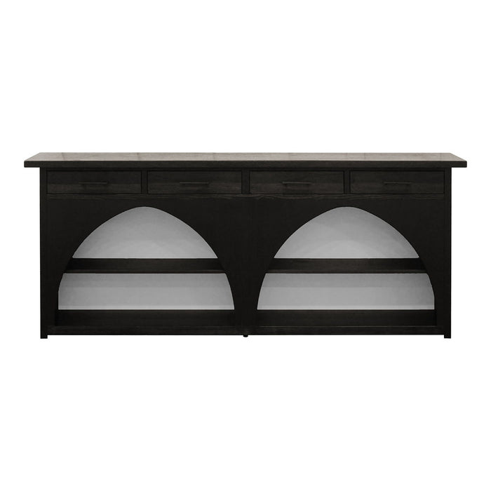 Grayson - Highboard - Black / Gray - Simple Home Plus