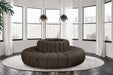 Arc - Boucle Fabric 8 Piece Round Modular Sofa - Simple Home Plus