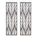 Florian - Carved Wall Panel Decor (Set of 2) - Reclaimed Gray - Simple Home Plus
