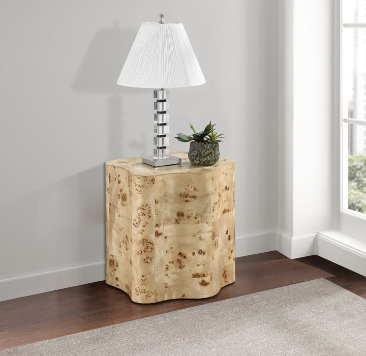 Zaire - Burl Wood Coffee Table - Simple Home Plus