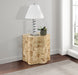 Zaire - Burl Wood Coffee Table - Simple Home Plus
