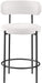 Beacon - Boucle Fabric Stool (Set of 2) - Simple Home Plus