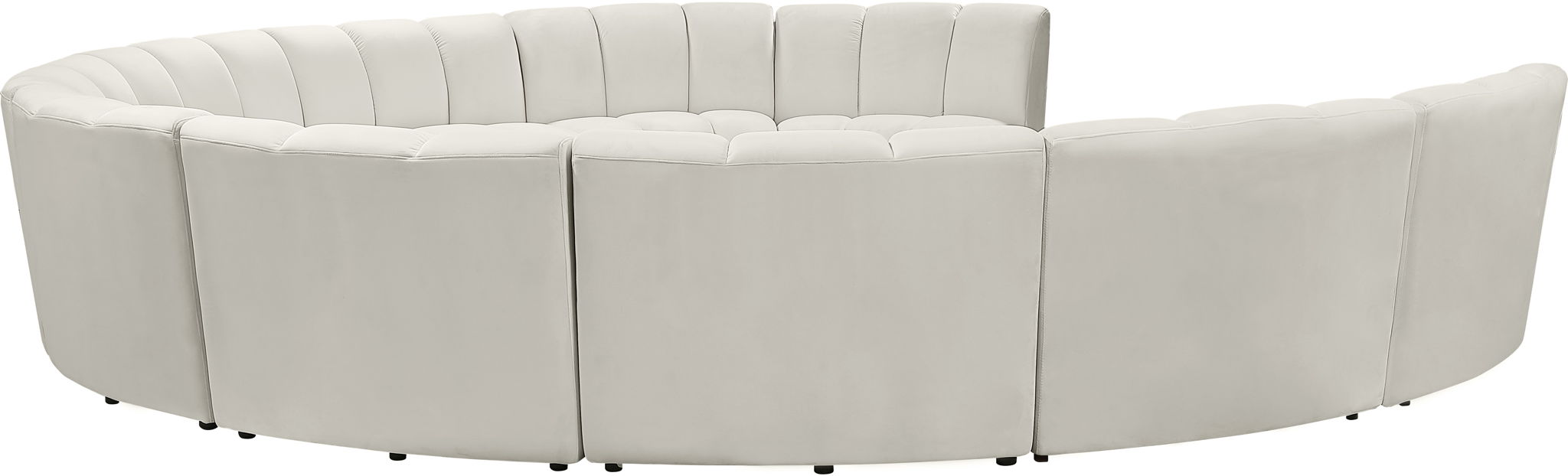 Infinity - 10 Piece Velvet Modular Sectional - Simple Home Plus