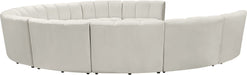 Infinity - 10 Piece Velvet Modular Sectional - Simple Home Plus