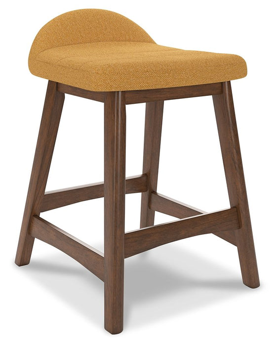 Lyncott - Upholstered Barstool (Set of 2) - Simple Home Plus