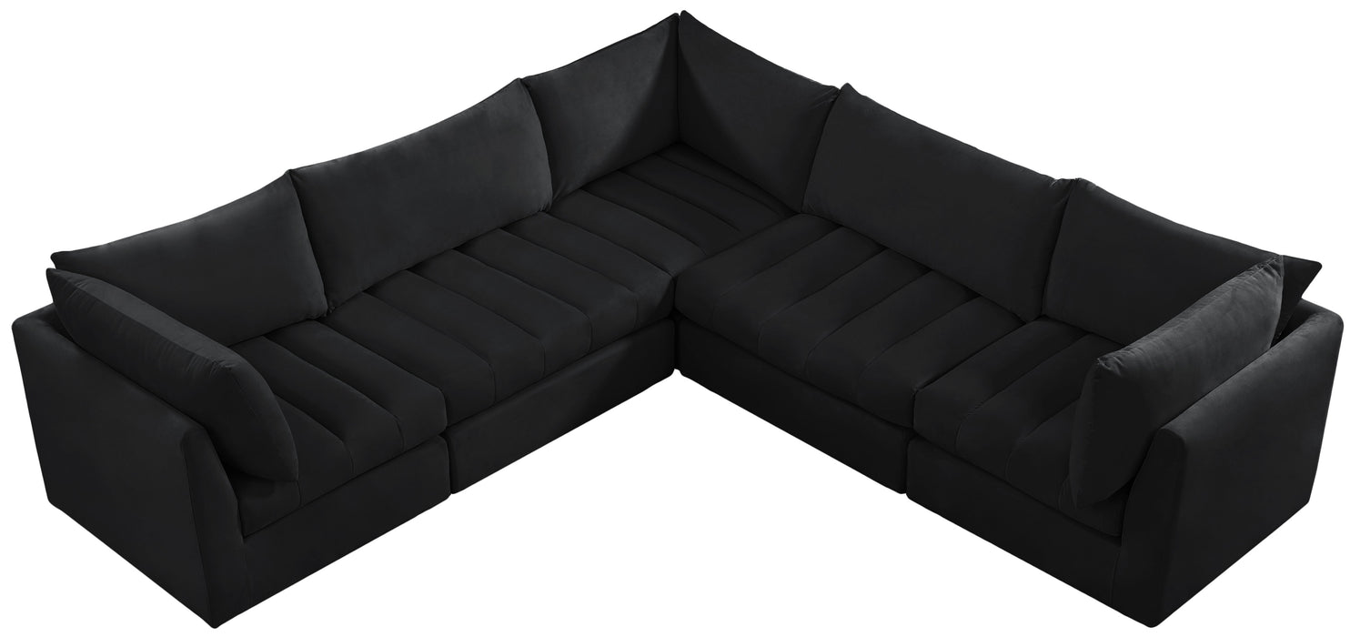 Jacob - Modular Corner Sectional 5 Piece - Simple Home Plus