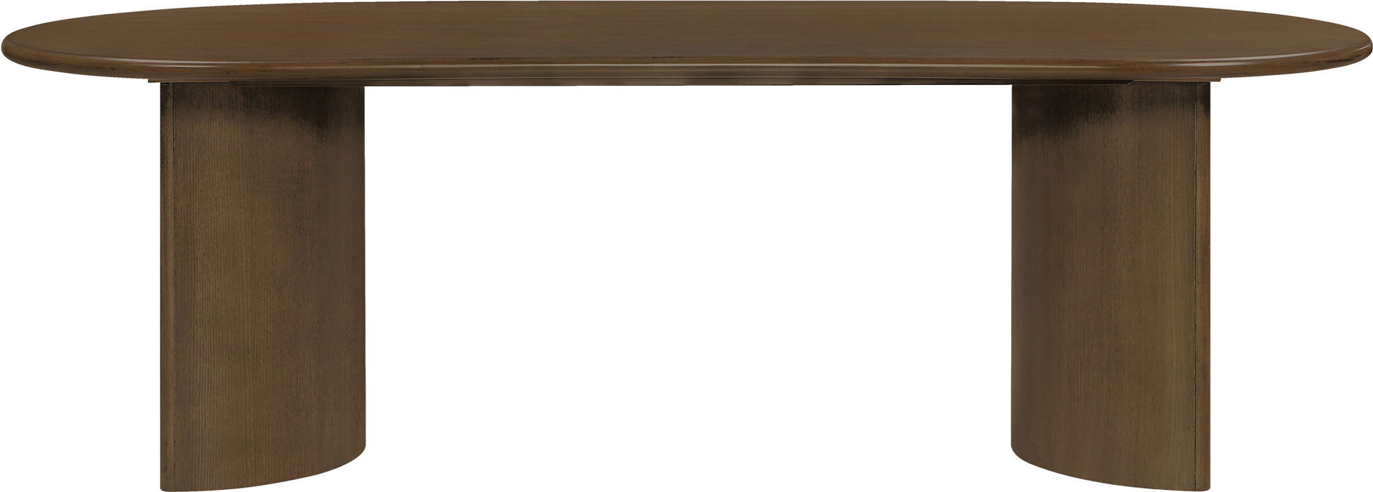 Caldra - Oak Veneer And Solid Wood Dining Table - Simple Home Plus