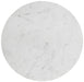 Emery - Dining Table - White - Marble/Stone - Simple Home Plus