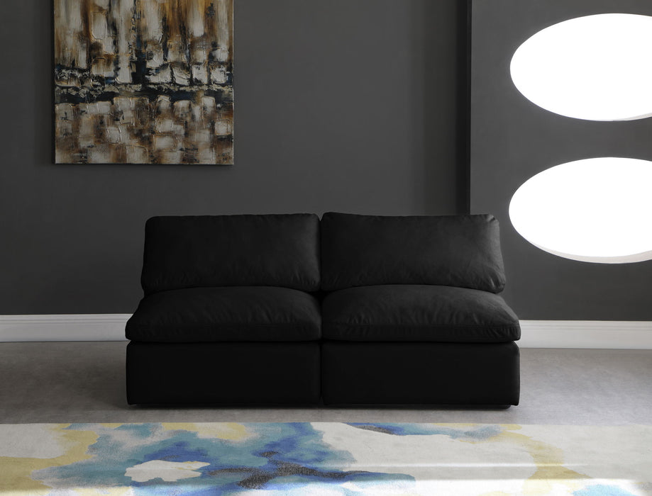 Plush - Modular Armless 2 Seat Sofa - Simple Home Plus