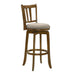 Wren - Modern Farmhouse Swivel Wood Bar Height Kitchen Bar Stool - Simple Home Plus