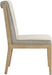 Gwendolyn - Dining Side Chair With Natural Frame (Set of 2) - Simple Home Plus