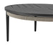 Zella - Round Coffee Table - Charcoal / Light Gray - Simple Home Plus