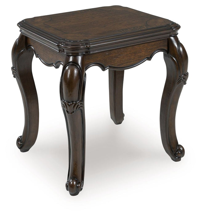 Maylee - Table With Cabriole Legs - Simple Home Plus