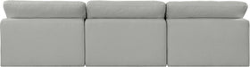 Comfy - Linen Modular Armless Sofa 3 Seats - Simple Home Plus