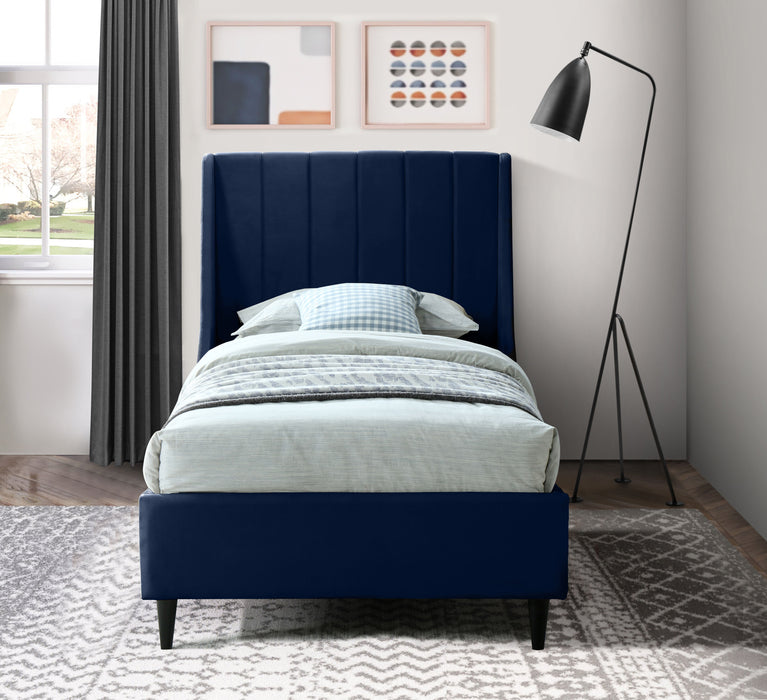 Eva - Velvet Bed - Simple Home Plus
