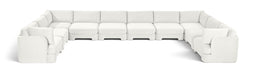 Hammond - Velvet Performance Fabric Upholstered 10 Piece Sectional - Simple Home Plus